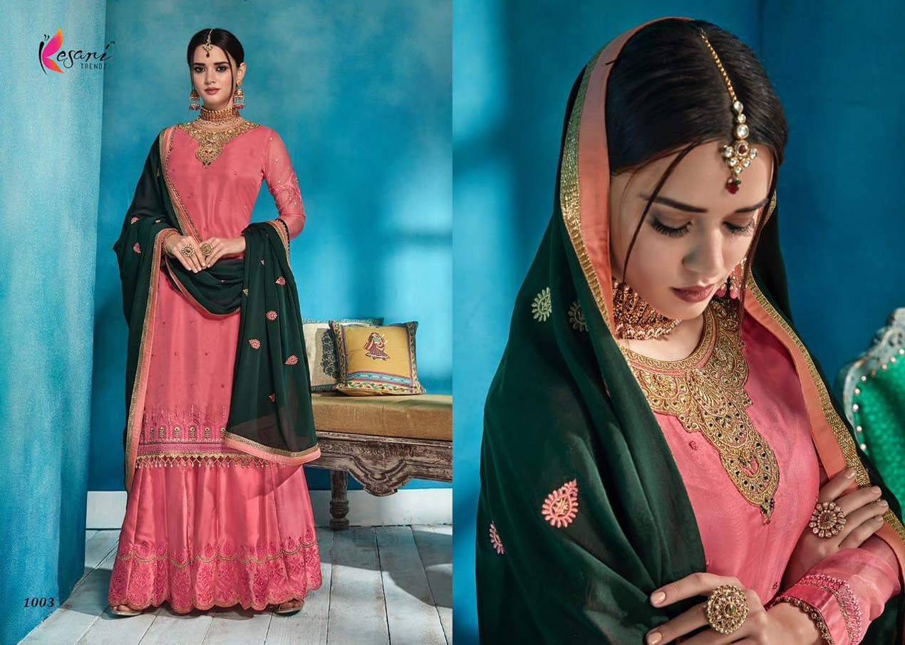 Sharara Vol-1 Kesari Trendz Palazzo Salwar Kameez Sharara Vol-1 Kesari Trendz Palazzo Salwar Kameez